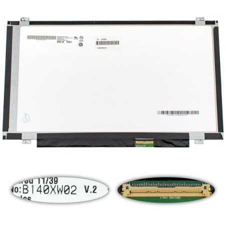 Матриця 14.0 B140XW02 V.2 1366*768 40pin LED SLIM
