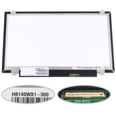 Матриця 14.0 HB140WX1-300 1366*768 40pin LED SLIM