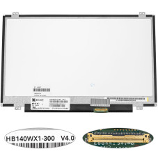 Матриця 14.0 HB140WX1-300 1366*768 40pin LED SLIM