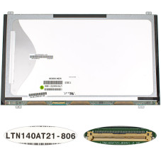 Матрица 14.0 LTN140AT21-C02 С01 -801 -802 -80x 1366*768 40pin LED SLIM Samsung QX412