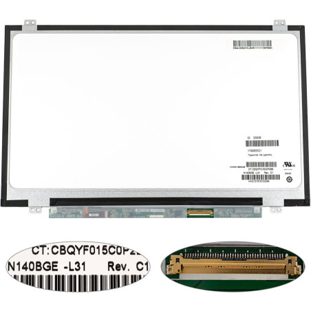 Матрица 14.0 N140BGE-L31 1366*768 40pin LED SLIM