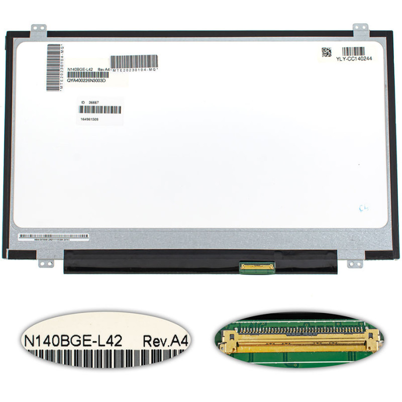 Матриця 14.0 N140BGE-L42 1366*768 40pin LED SLIM Матриця 14.0 N140BGE-L42 1366*768 40pin LED SLIM