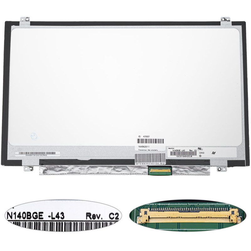 Матриця 14.0 N140BGE-L43 1366*768 40pin LED SLIM
