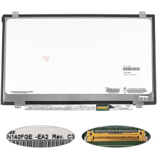 Матриця 14.0 N140FGE-EA2 1600*900 30pin eDP LED SLIM ASUS G46 Lenovo S3