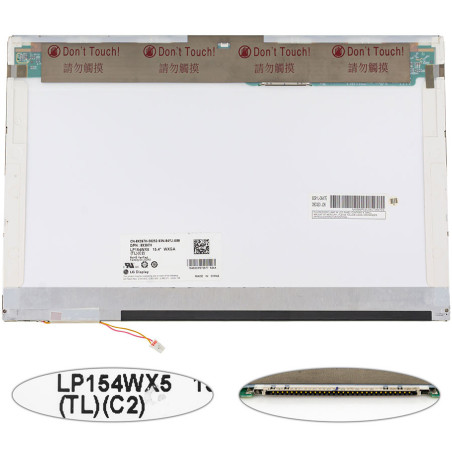 Матрица 15.4 LP154WX5-TLC2 1280*800 30pin 1CCFL NORMAL глянец разъем справа вверху