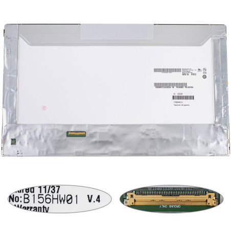 Матрица 15.6 B156HW01 V.4 1920*1080 40pin LED NORMAL матовая разъем слева внизу