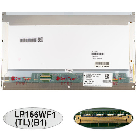 Матрица 15.6 LP156WF1-TLB1 1920*1080 40pin LED NORMAL матовая разъем слева внизу renew