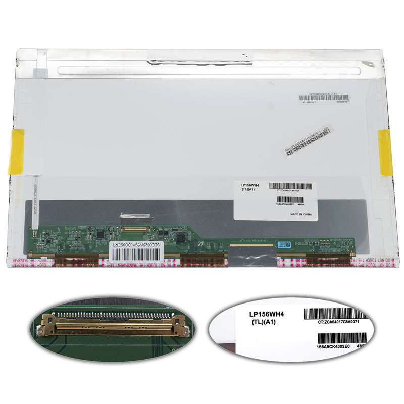 Матриця 15.6 LP156WH4-TLA1 1366*768 40pin LED NORMAL глянсова роз'єм зліва внизу