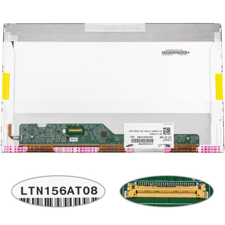 Матрица 15.6 LTN156AT08 1366*768 30pin eDP LED NORMAL глянец разъем слева внизу