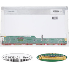 Матриця 17.3 N173HGE-L21 1920*1080 40pin LED NORMAL матова роз'єм зліва внизу