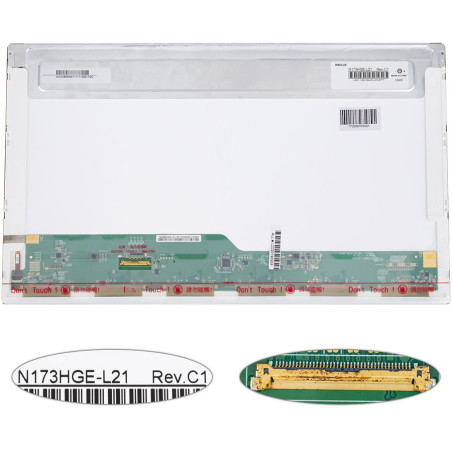Матриця 17.3 N173HGE-L21 1920*1080 40pin LED NORMAL матова роз'єм зліва внизу
