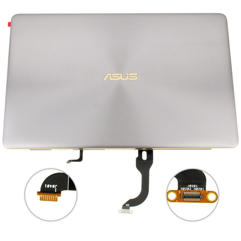 Матрица крышка в сборе с петлями и шлейфом ASUS UX490 UX490UA