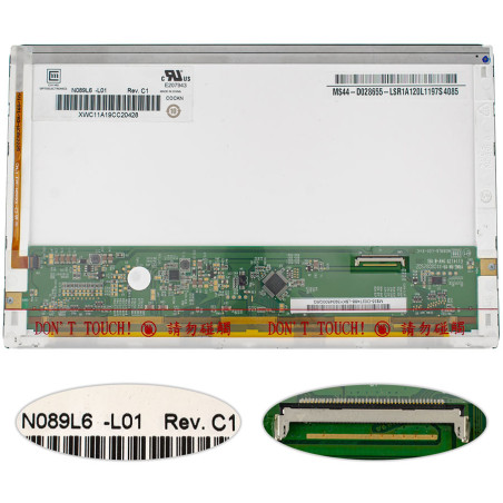 Матриця 08.9 N089L6-L01 1024*600 40pin LED NORMAL
