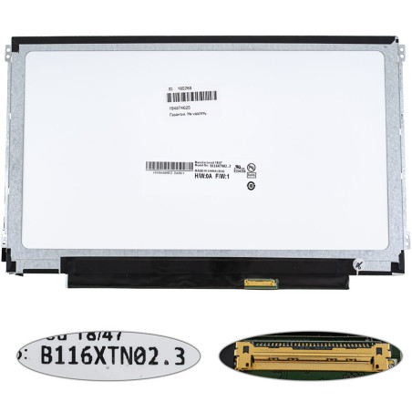 Матриця 11.6 B116XTN02.3 1366*768 30pin eDP LED SLIM