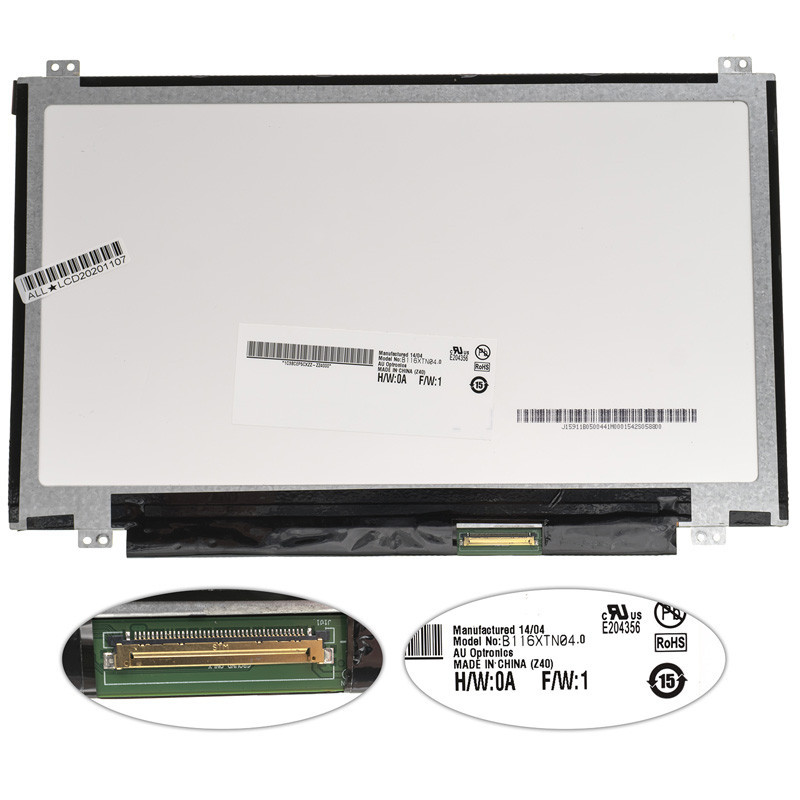 Матриця 11.6 B116XTN04.0 1366*768 40pin LED SLIM Матриця 11.6 B116XTN04.0 1366*768 40pin LED SLIM