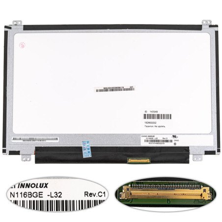 Матриця 11.6 N116BGE-L32 1366*768 40pin LED SLIM