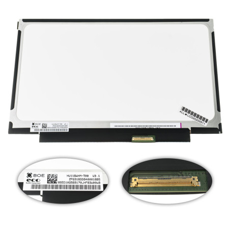 Матриця 11.6 NV116WHM-T00 touch 1366*768 40pin eDP LED SLIM