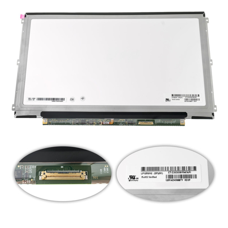 Матриця 12.5 LP125WH2-SPM1 1366*768 30pin eDP IPS LED SLIM Матриця 12.5 LP125WH2-SPM1 1366*768 30pin eDP IPS LED SLIM