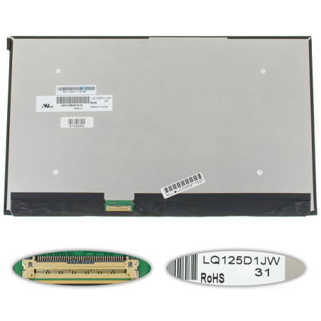 Матриця 12.5 LQ125D1JW31 3840*2160 40pin eDP IPS LED SLIM