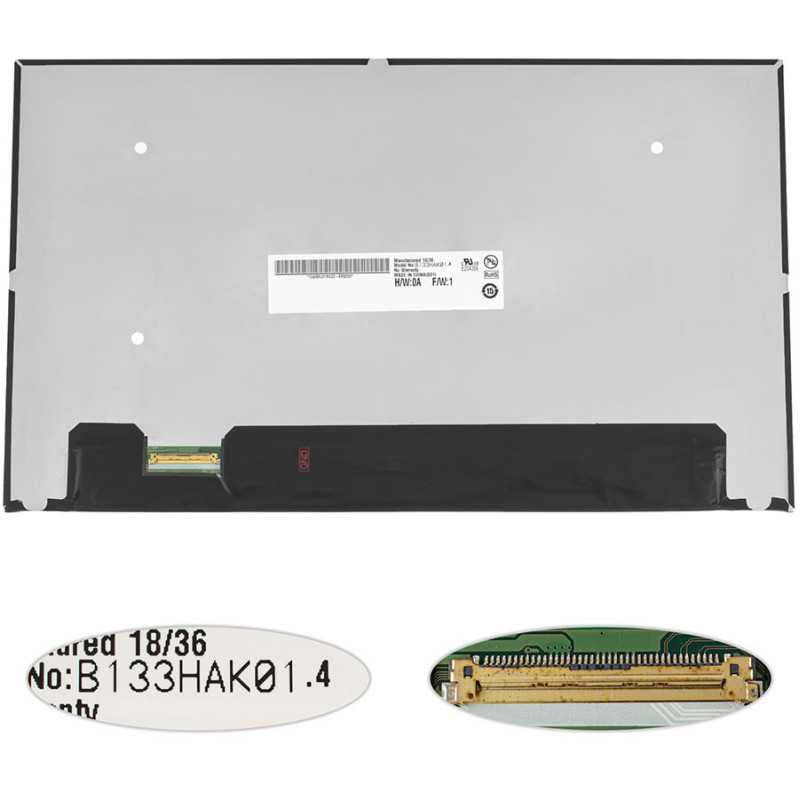 Матриця 13.3 B133HAK01.4 touch 1920*1080 40pin eDP IPS LED SLIM Матриця 13.3 B133HAK01.4 touch 1920*1080 40pin eDP IPS LED SLIM