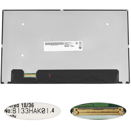 Матриця 13.3 B133HAK01.4 touch 1920*1080 40pin eDP IPS LED SLIM