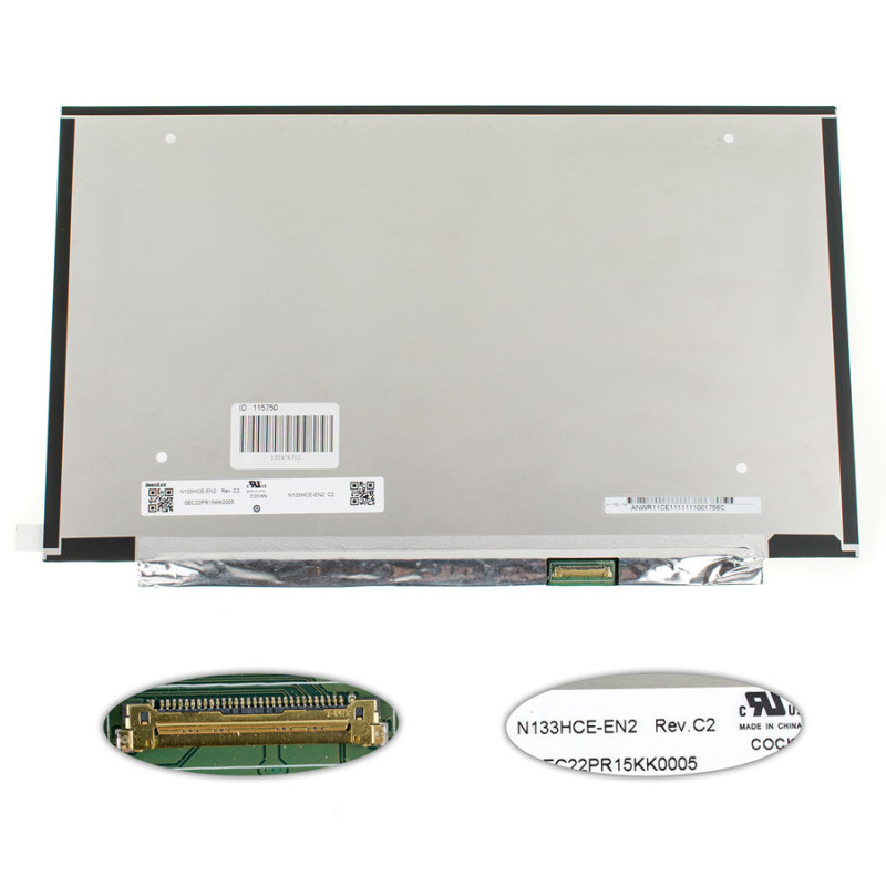 Матриця 13.3 N133HCE-EN2 1920*1080 30pin eDP IPS 16.7 LED SLIM