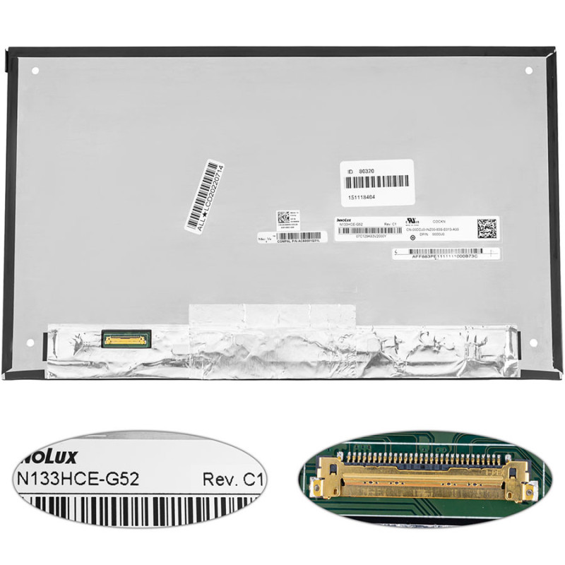Матриця 13.3 N133HCE-G52 Rev B1 1920*1080 30pin eDP LED SLIM Матриця 13.3 N133HCE-G52 Rev B1 1920*1080 30pin eDP LED SLIM