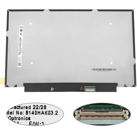 Матриця 14.0 B140HAK03.2 touch 1920*1080 40pin eDP IPS LED SLIM