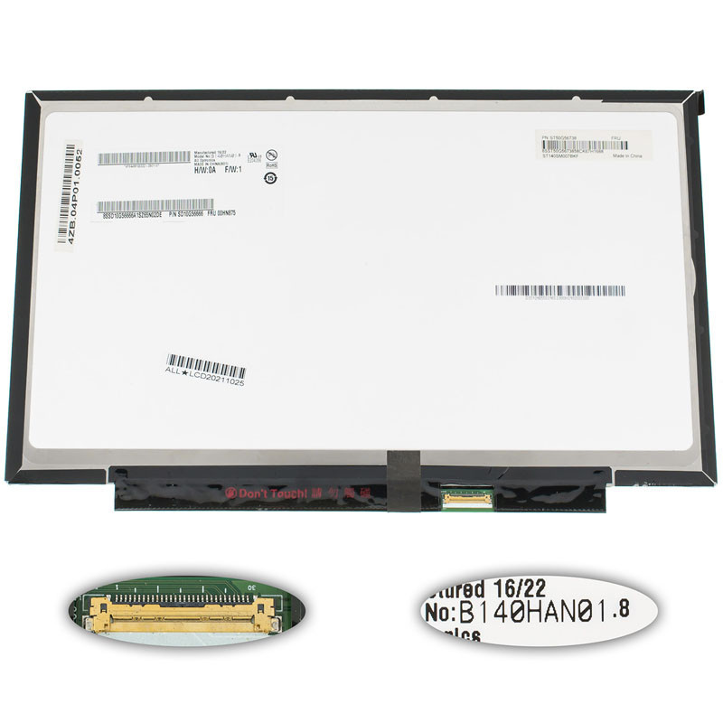 Матриця 14.0 B140HAN01.8 1920*1080 30pin eDP IPS LED SLIM Матриця 14.0 B140HAN01.8 1920*1080 30pin eDP IPS LED SLIM