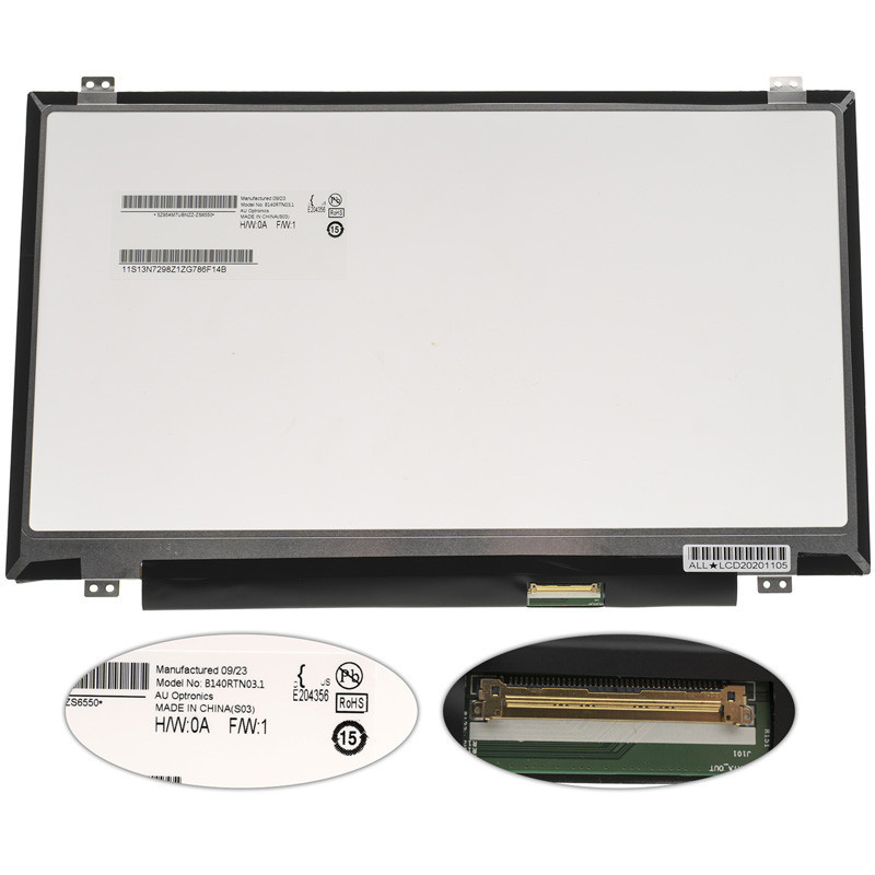 Матриця 14.0 B140RTN03.1 1600*900 40pin LED SLIM Матриця 14.0 B140RTN03.1 1600*900 40pin LED SLIM