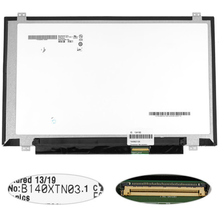 Матриця 14.0 B140XTN03.1 1366*768 40pin LED SLIM