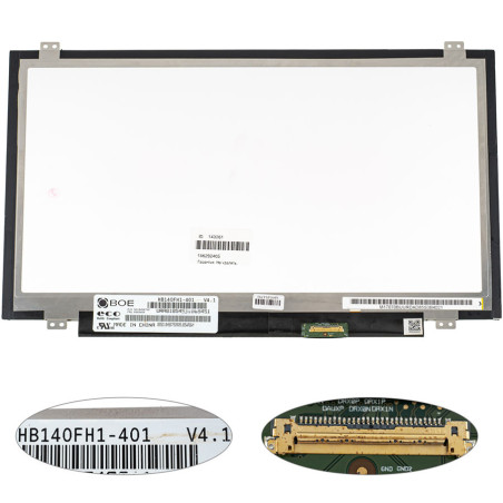Матриця 14.0 HB140FH1-401 1920*1080 30pineDP 220cd m2 LED SLIM