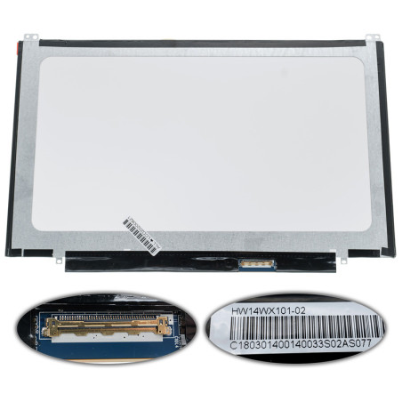 Матриця ASUS U40 U46 U47 14.0 HW14WX107 1366*768 40pin LED SLIM