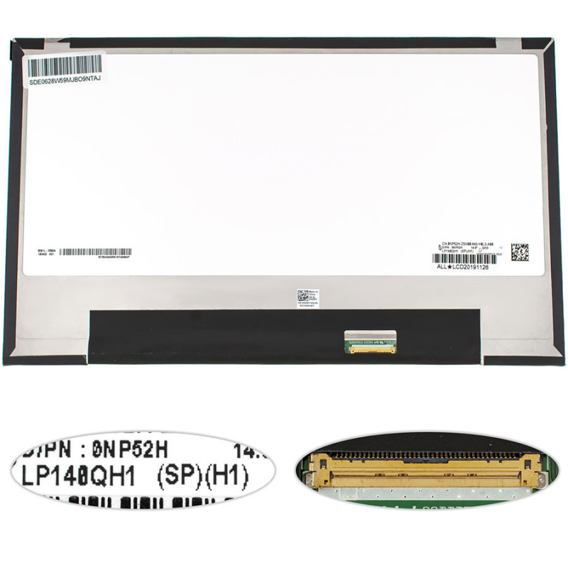 Матриця 14.0 LP140QH1-SPH1 2560*1440 40pin eDP IPS LED SLIM