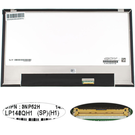 Матриця 14.0 LP140QH1-SPH1 2560*1440 40pin eDP IPS LED SLIM