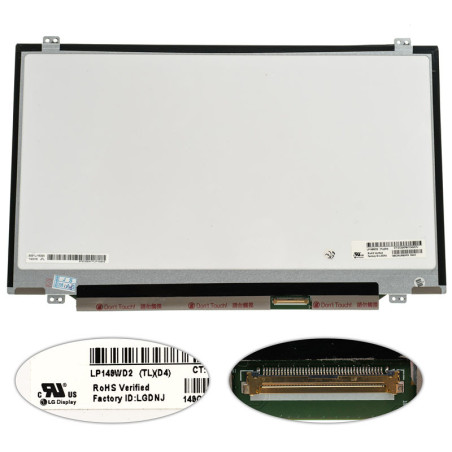 Матриця 14.0 LP140WD2-TLD4 1600*900 40pin LED SLIM