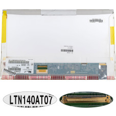 Матриця 14.0 LTN140AT07 1366*768 40pin LED NORMAL глянсова роз'єм зліва внизу