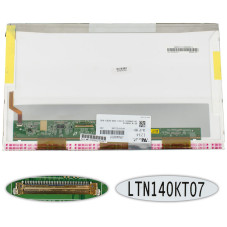 Матриця 14.0 LTN140KT07 1600*900 40pin LED NORMAL глянець роз'єм зліва внизу