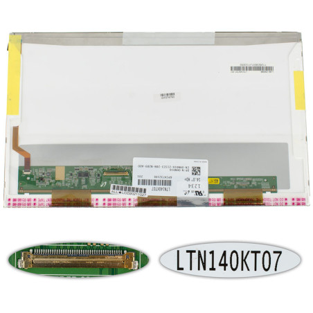 Матрица 14.0 LTN140KT07 1600*900 40pin LED NORMAL глянец разъем слева внизу
