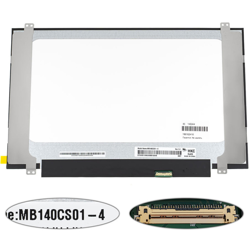Матрица 14.0 MB140CS01-4 1920*1080 30pin eDP IPS 250cd m2 16.7M LED SLIM Матрица 14.0 MB140CS01-4 1920*1080 30pin eDP IPS 250cd m2 16.7M LED SLIM