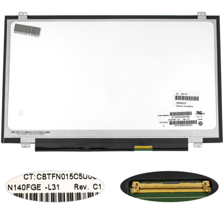 Матрица 14.0 N140FGE-L31 1600*900 40pin LED SLIM