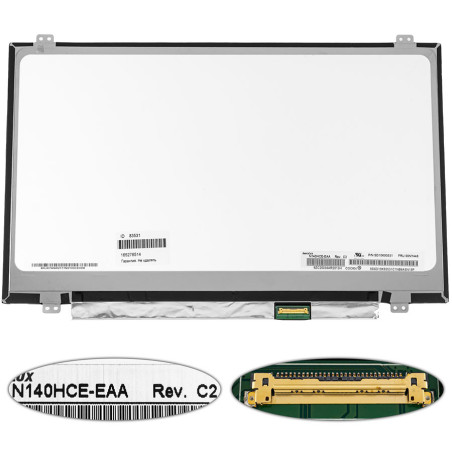 Матрица 14.0 N140HCE-EAA 1920*1080 30pin eDP 250cd m2 IPS LED SLIM