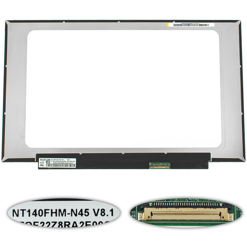 Матрица 14.0 NT140FHM-N45 1920*1080 30pin eDP LED SLIM Матрица 14.0 NT140FHM-N45 1920*1080 30pin eDP LED SLIM