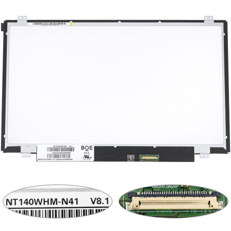 Матрица 14.0 NT140WHM-N41 1366*768 30pin eDP LED SLIM