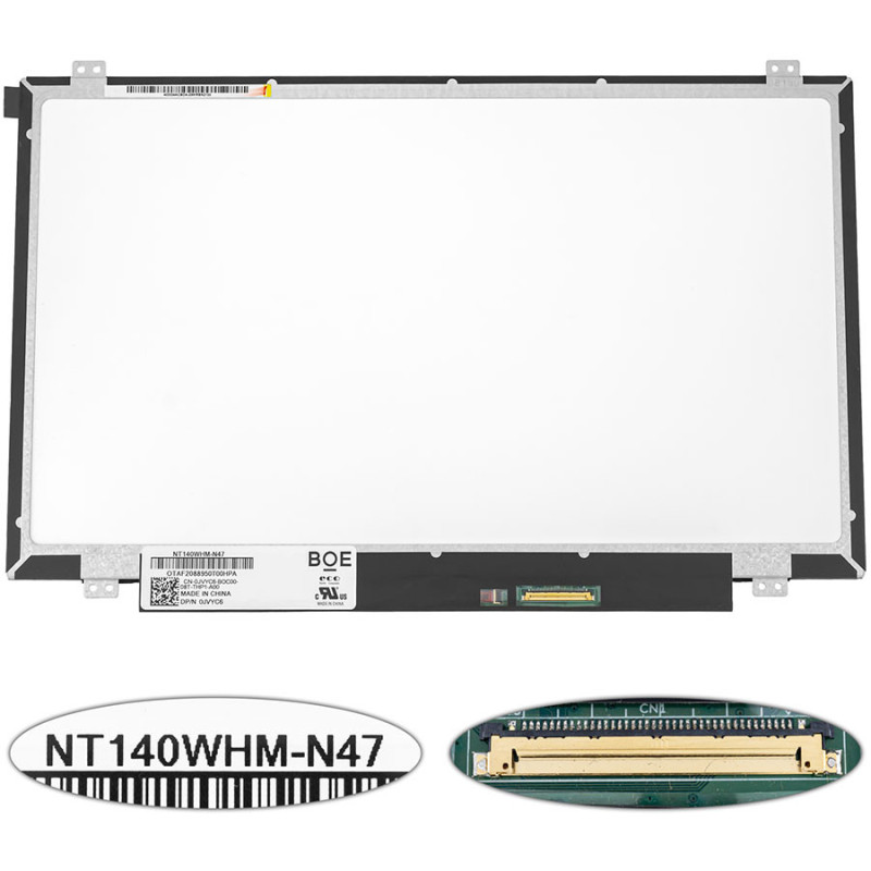 Матрица 14.0 NT140WHM-N47 1366*768 40pin LED SLIM Матрица 14.0 NT140WHM-N47 1366*768 40pin LED SLIM