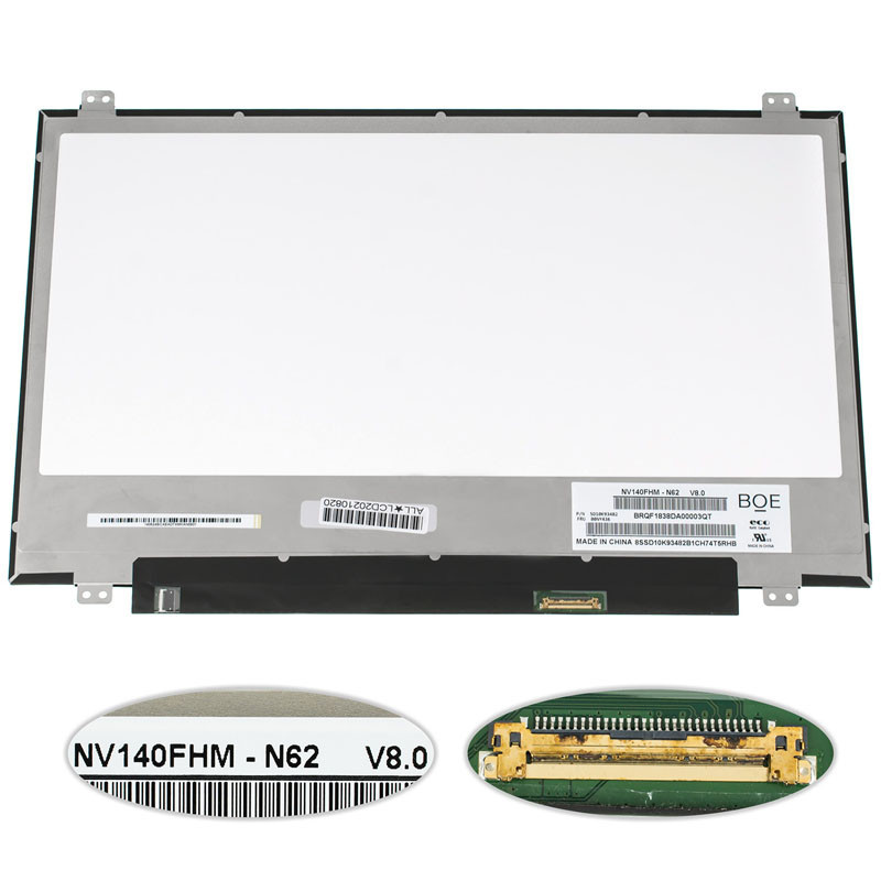 Матрица 14.0 NV140FHM-N62 1920*1080 30pineDP 300cd m2 LED SLIM