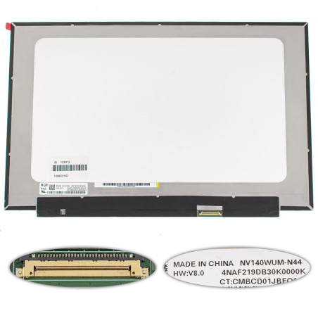 Матрица 14.0 NV140WUM-N44 1920*1200 30pin eDP IPS LED SLIM