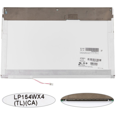 Матрица 15.4 LP154WX4-TLCA 1280*800 30pin 1CCFL NORMAL глянец разъем справа вверху