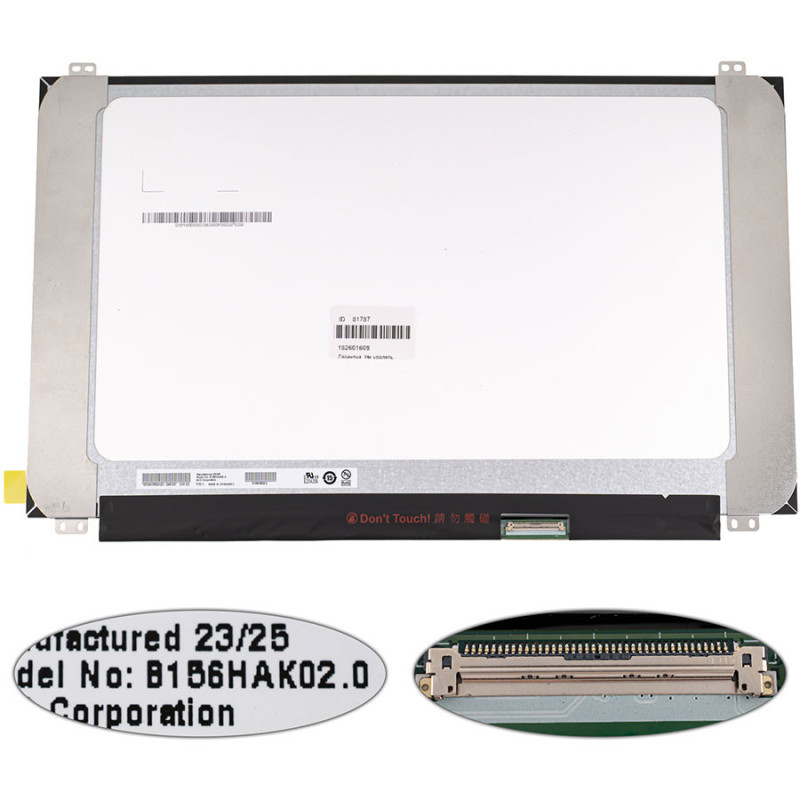 Матрица 15.6 B156HAK02.0 HW 9A touch 1920*1080 40pin eDP IPS LED SLIM Матрица 15.6 B156HAK02.0 HW 9A touch 1920*1080 40pin eDP IPS LED SLIM