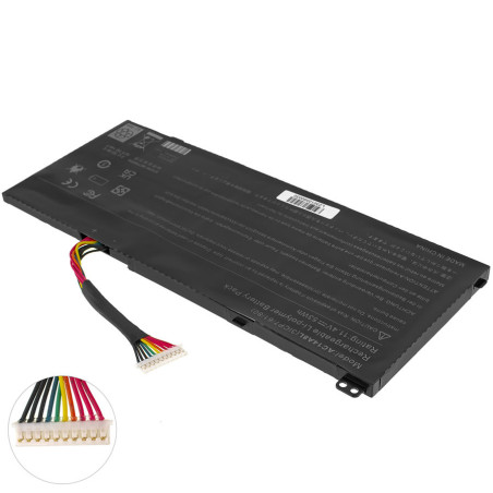 Батарея для ноутбука ACER AC14A8L Aspire VN7-571 VN7-571G VN7-591 VN7-591G VN7-791 VN7-791G V15 Nitro 11.4V 3450mAh 571 VN7 791